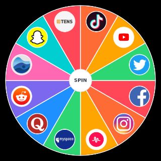 Random Social Media/Social Networking Sites Picker
