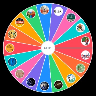 Random Przedmioty szkolne (szkoła podstawowa) Wheel