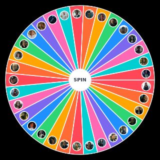 Random The boys characters Wheel