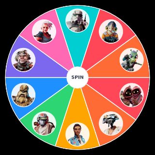 Star Wars Hunters Character Random Picker