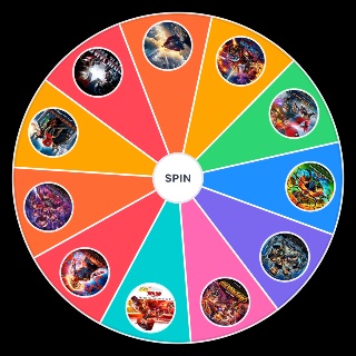 Random Marvel Cinematic Universe Phase 3 Wheel