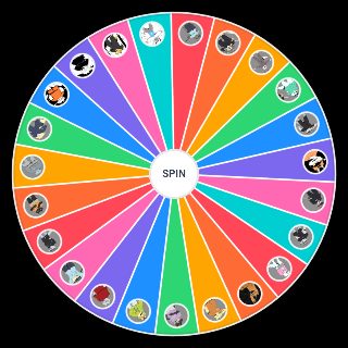Mau Makan Apa characters Wheel