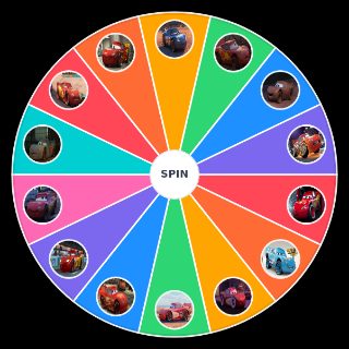 Spin the Wheel: Lightning McQueen Paint Jobs (w/ On The Road)