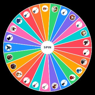 Spin the Wheel: Electric Guitar Shapes