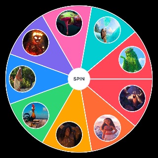 Moana Characters Random Generator