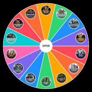 Random Doctor Who Series 6 Wheel