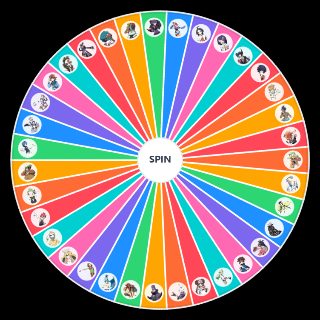 Spin the Wheel: Pokémon Black & White 1&2 Characters