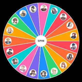 Random Piofiore Characters Wheel