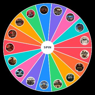 Random All Total War Game (2023) Wheel