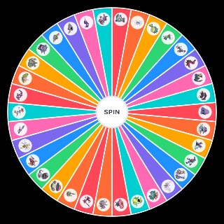 Random Pokémon de tipo veneno Wheel