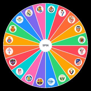 Pick a Random Clasificación LaLiga 2019/