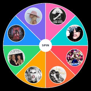 Spin the Wheel: Lady Gaga Albums