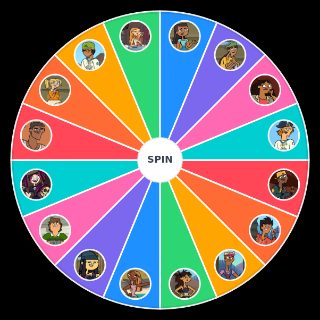 Random Total drama season 2 (reboot) Wheel