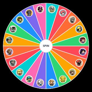 Random Spelunky 2 Characters Wheel
