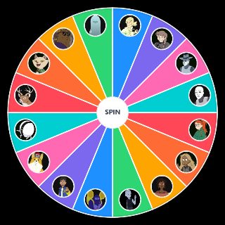 Random Infinity Train Characters Wheel