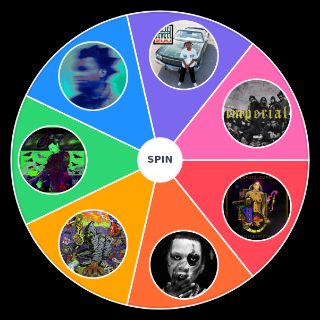Random Denzel Curry album (2022 update) Wheel