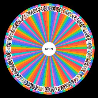 Random Top 100 Mejores Animes Wheel