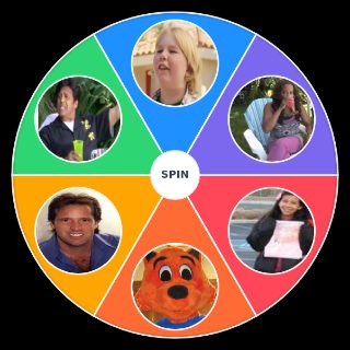 Spin the Wheel: Cool Cat Saves the Kids Characters