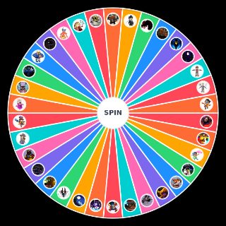 Spin the Wheel: a hat in time characters