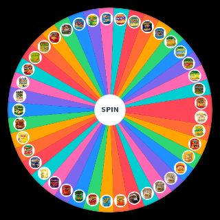 Random Snacks Ecuatorianos Wheel