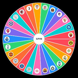 Pick a Random Equipos de fútbol