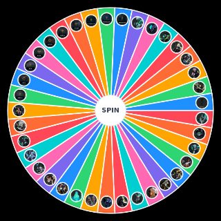 Spin the Wheel: Sentinels of Light characters