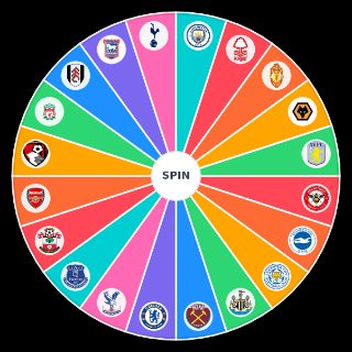 Spin the Wheel: 24/25 Premier League Table