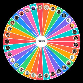 Random jrwi riptide npcs Wheel