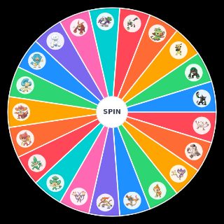 Random Monkey Pokémon Wheel