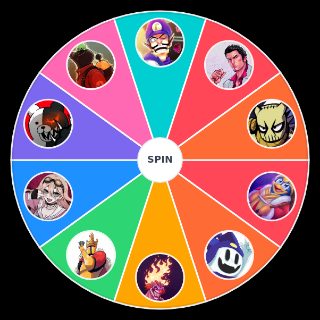 Random Walu's Characters Wheel