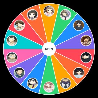 Spin the Wheel: Watamote characters