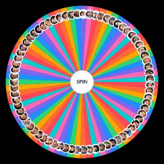 Spin the Wheel: popular male actors by attractiveness