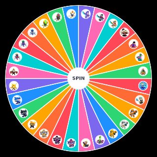 Random Todas las skins legendarias de Brawl Stars (Agosto 2024) Wheel