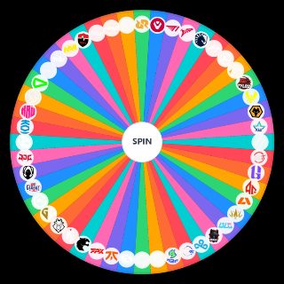 Valorant VCT 2025 all teams Wheel