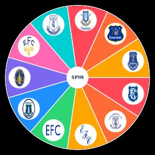 Spin the Wheel: Everton FC Badges