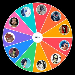 Gorillaz Characters Random Generator
