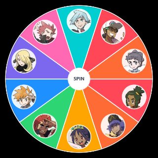 Pokémon Champion Themes Wheel
