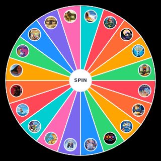 Disney Soundtracks Wheel