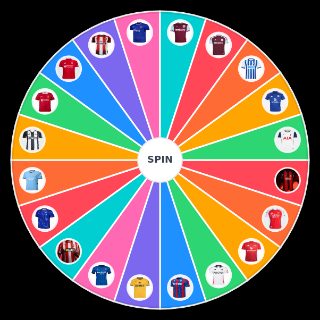 Spin the Wheel: Premier League 24/25 Home Kits