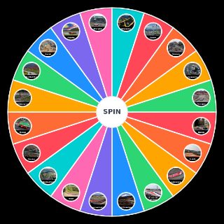 Spin the Wheel: Circuits créés ou modifiés par Tilke