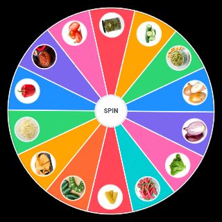 Random Taco Toppings Wheel