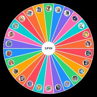 All Mainline Pokémon Games Wheel