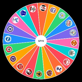 24/25 Premier League Standings Wheel