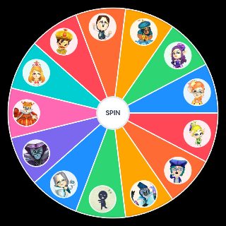Miitopia NPCs Wheel
