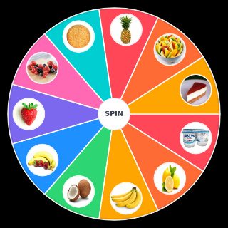 Sabores de yogures Wheel