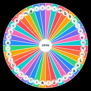 Pokémon Unite Wishlist Wheel