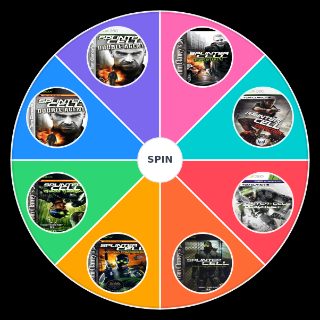 Pick a Random Splinter Cell