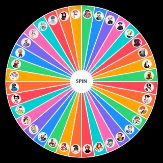 Spin the Wheel: Vimalion characters