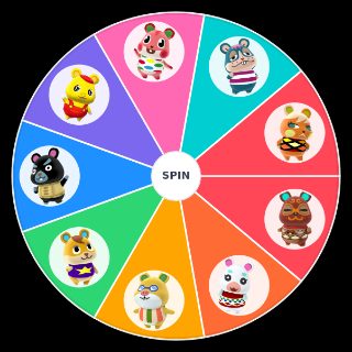 Animal Crossing villagers: hamster Wheel