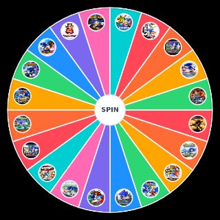 Sonic Mainline Games Random Picker